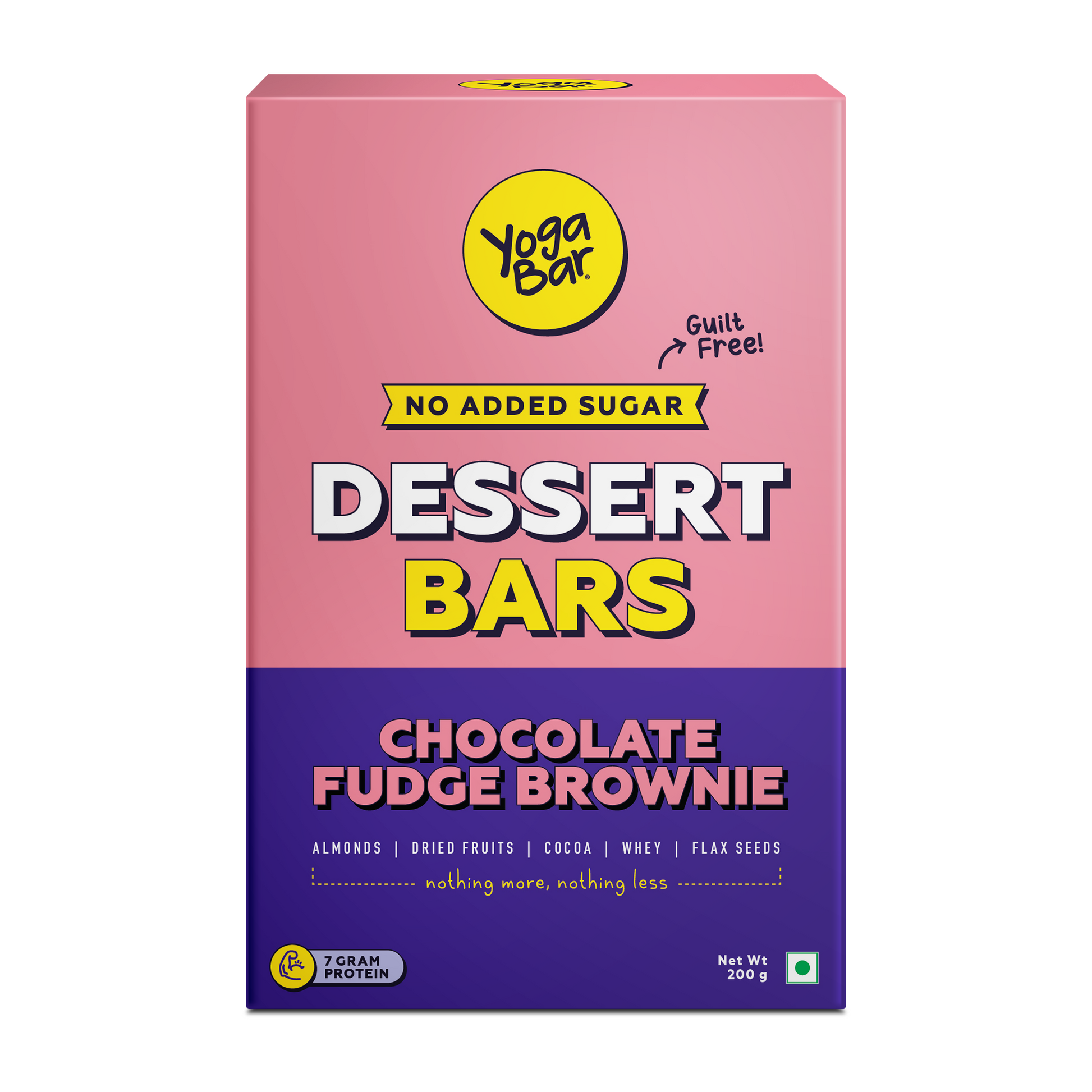 Yogabar Dessert Protein Bar - No Added Sugar Snacks